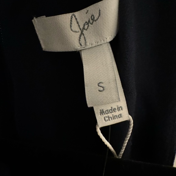 Joie Ryona Sleeveless Velvet Turtleneck Bodysuit, Black - SZ Small NWT! - Picture 7 of 7